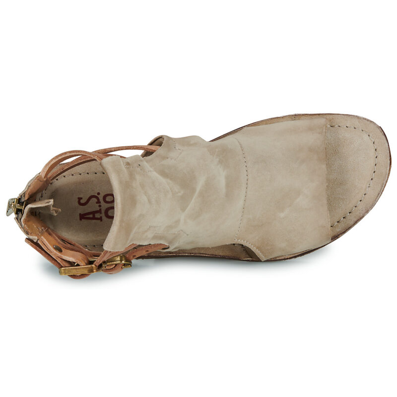 Airstep / A.S.98 RAMOS BRIDES Beige Sandali bassi Donna - 6