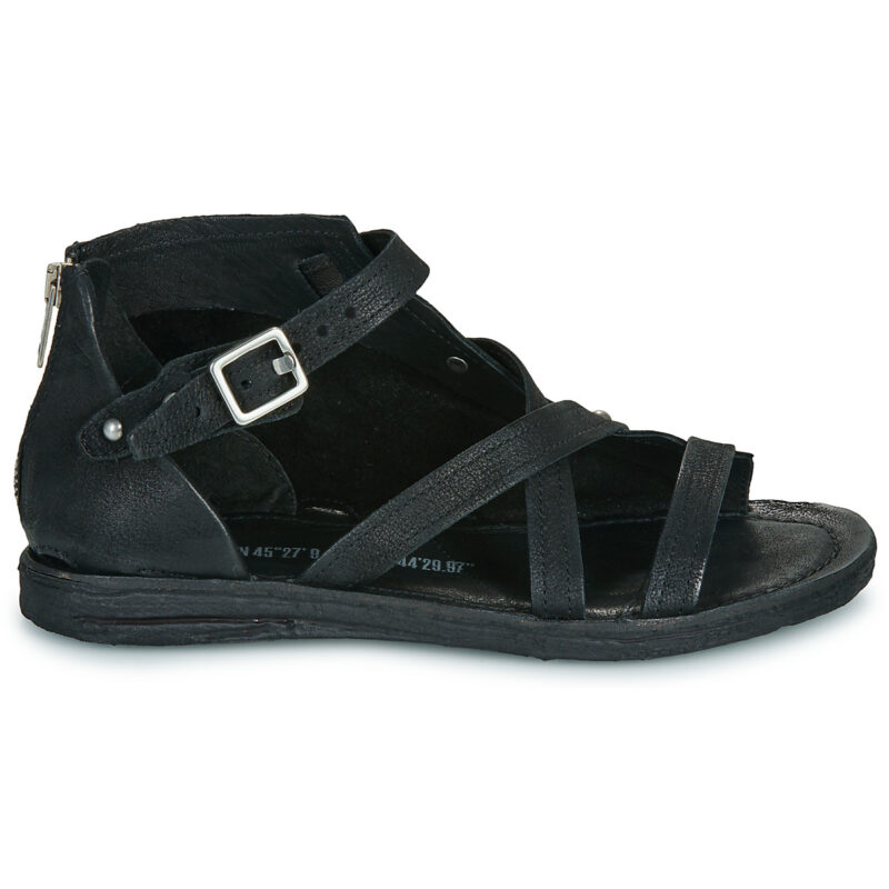 Airstep / A.S.98 RAMOS COUV Noir Sandales plates Femme - 2