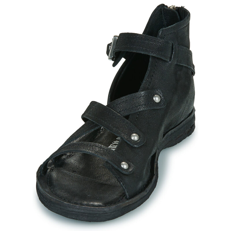 Airstep / A.S.98 RAMOS COUV Noir Sandales plates Femme - 3