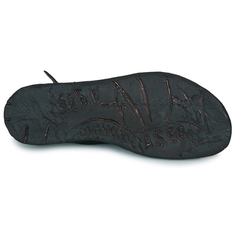 Airstep / A.S.98 RAMOS COUV Noir Sandales plates Femme - 7