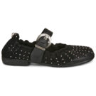 Airstep AS98 ZANNA BALLET Schwarze flache Sandalen f&uuml;r Damen - Gr&ouml;&szlig;e 2