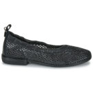 Airstep / AS98 ZANNA PERF Schwarze flache Sandalen f&uuml;r Damen - Gr&ouml;&szlig;e 2
