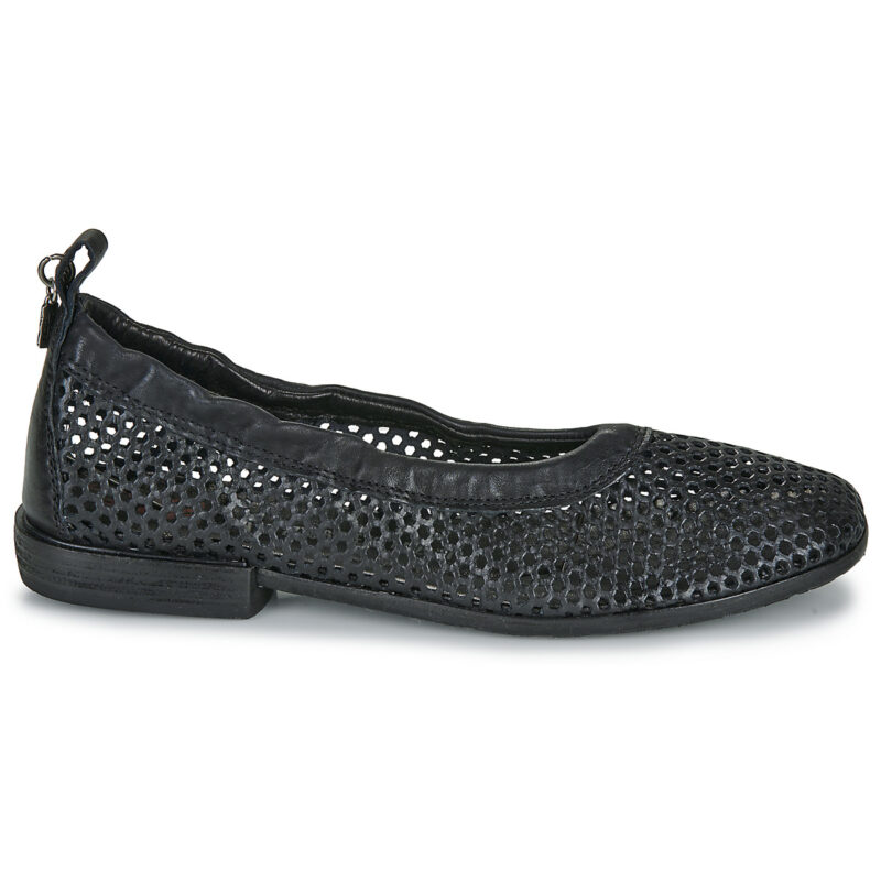 Airstep / AS98 ZANNA PERF Schwarze flache Sandalen f&uuml;r Damen - Gr&ouml;&szlig;e 2