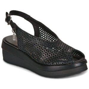 Airstep / A.S.98 SALIS PERF Nero Sandali con zeppa Donna