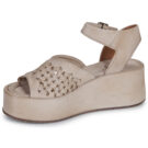 Airstep / A.S.98 MANOLA SANDAL Beige Keilabsatz-Sandalen Damen - 4