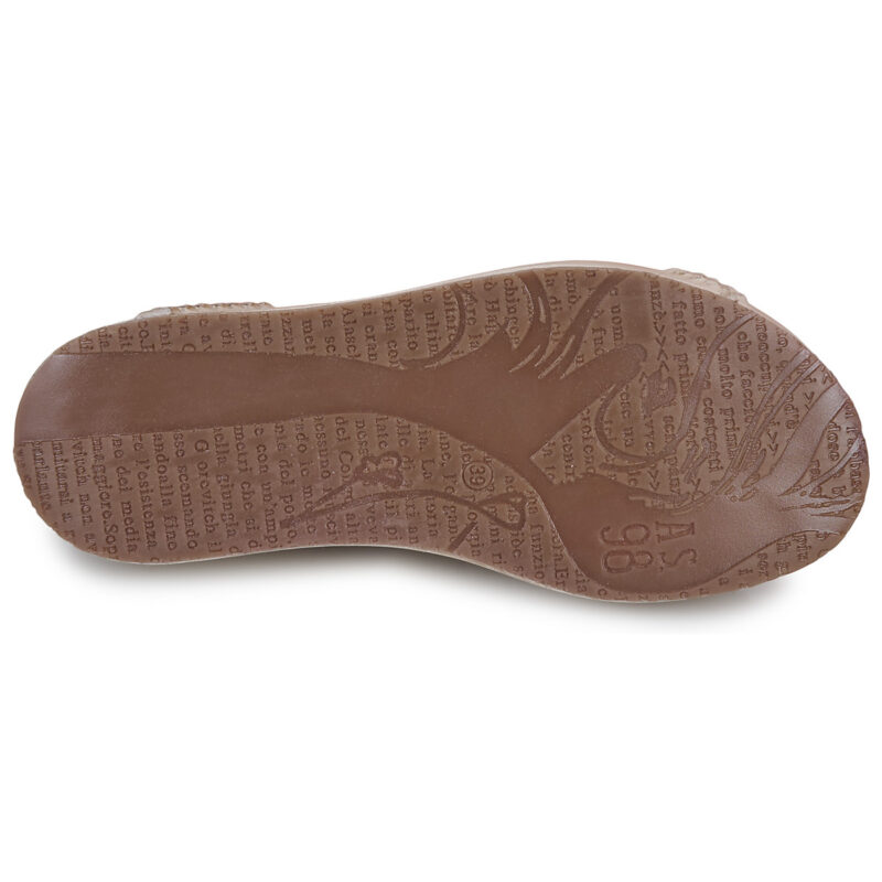 Airstep / A.S.98 MANOLA SANDAL Beige Keilabsatz-Sandalen Damen - 7