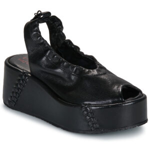 Airstep / A.S.98 MANOLA BALLET Nero Sandali con zeppa Donna