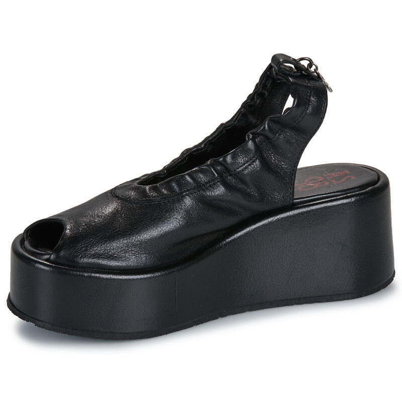 Airstep / A.S.98 MANOLA BALLET Schwarz Keilabsatz Sandalen Damen - 4