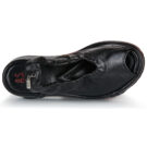 Airstep / A.S.98 MANOLA BALLET Schwarz Keilabsatz Sandalen Damen - 6