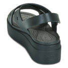 Crocs BROOKLYN 4U CROSS STRAP SANDAL Nero Sandali bassi Donna - 5