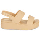 Crocs BROOKLYN LOW WEDGE Beige Sandali bassi Donna - 2