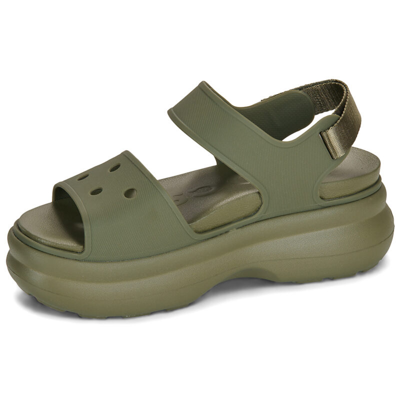 Crocs SOHO Y STRAP SANDAL Caqui Sandalias planas Mujer - 4