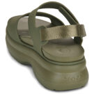 Crocs SOHO Y STRAP SANDAL Caqui Sandalias planas Mujer - 5