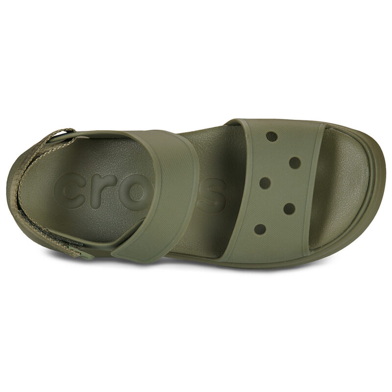Crocs SOHO Y STRAP SANDAL Caqui Sandalias planas Mujer - 6