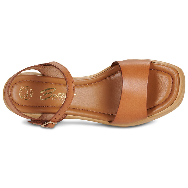 Betty London JADE Marrone Sandali con zeppa Donna - 6