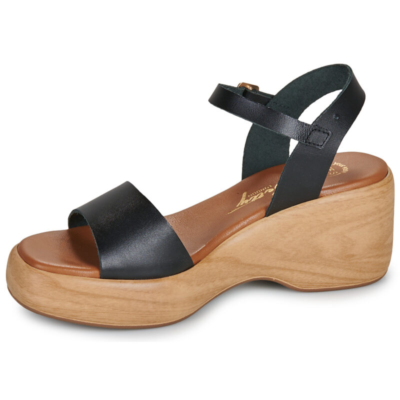 Betty London JADE Nero Sandali con zeppa Donna - 4