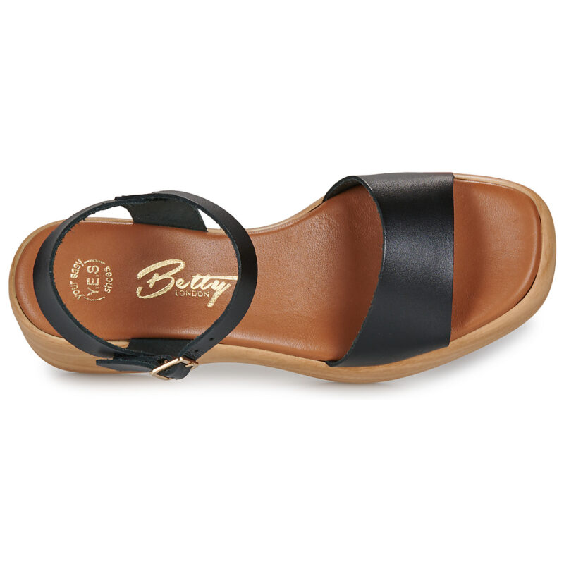 Betty London JADE Nero Sandali con zeppa Donna - 6