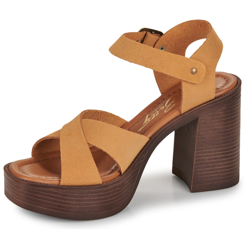 Betty London TANIA Marrone Sandali con tacco Donna - 4