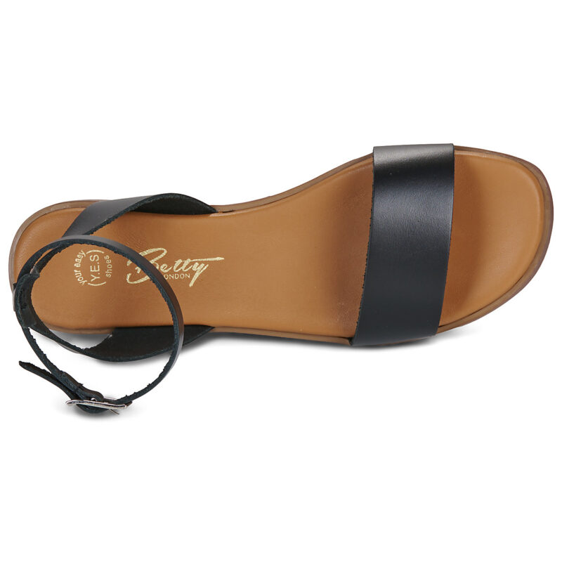Betty London Sandalias bajas negras GIMA para mujer - 6
