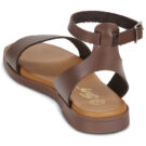 Betty London Sandalias bajas marr&oacute;ns para mujer GIMA - 5