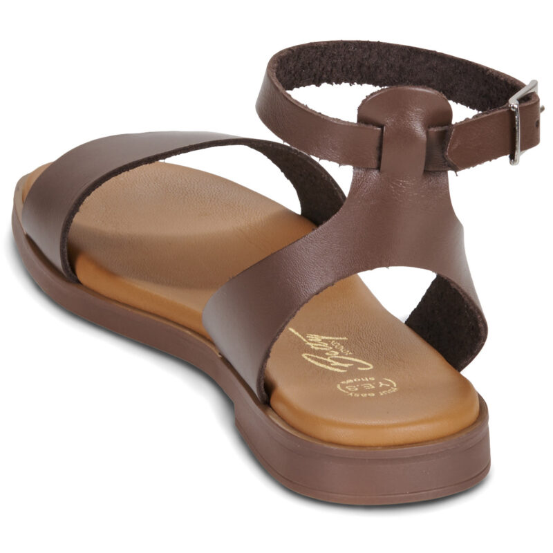 Betty London Sandalias bajas marr&oacute;ns para mujer GIMA - 5