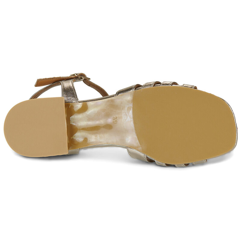 JB Martin MAKAO Oro Sandali con tacco Donna - 7