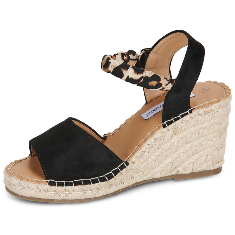 Moony Mood EVELINE Nero Espadrillas Donna - 4
