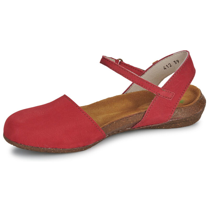 El Naturalista WAKATAUA N412 Rosso Sandali bassi Donna - 4