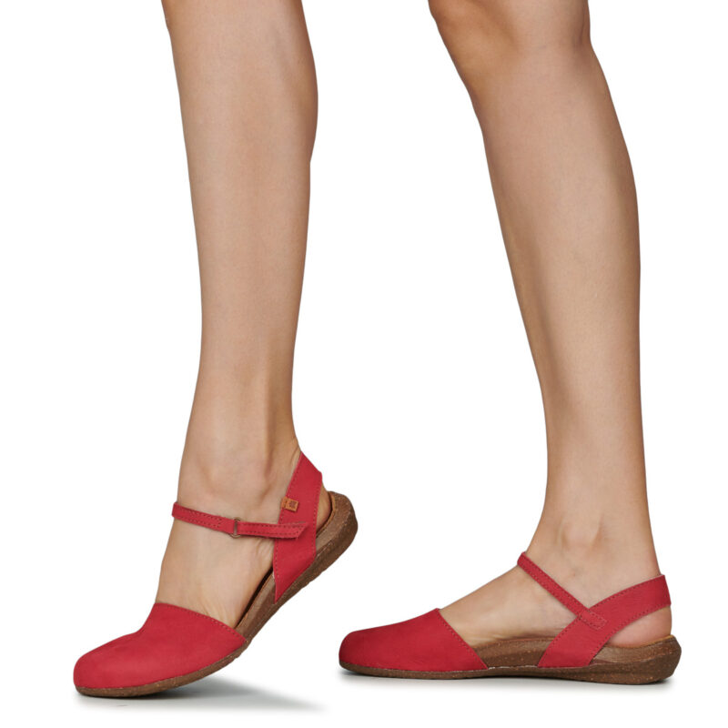 El Naturalista WAKATAUA N412 Rosso Sandali bassi Donna - 8
