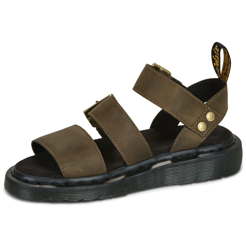 Dr. Martens Gryphon Strap Sandal DMs Olive Wyoming Kaki Sandali bassi Donna - 4