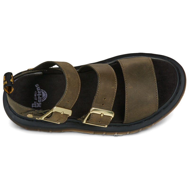 Dr. Martens Gryphon Strap Sandal DMs Olive Wyoming Kaki Sandali bassi Donna - 6