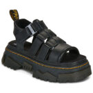 Dr. Martens Mattison 3S Sandal Black Athena Nero Sandali con zeppa Donna - 1