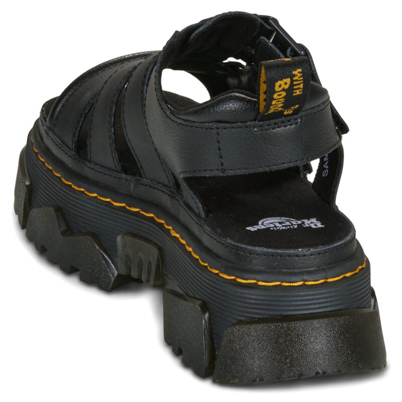Dr. Martens Mattison 3S Sandal Black Athena Nero Sandali con zeppa Donna - 5