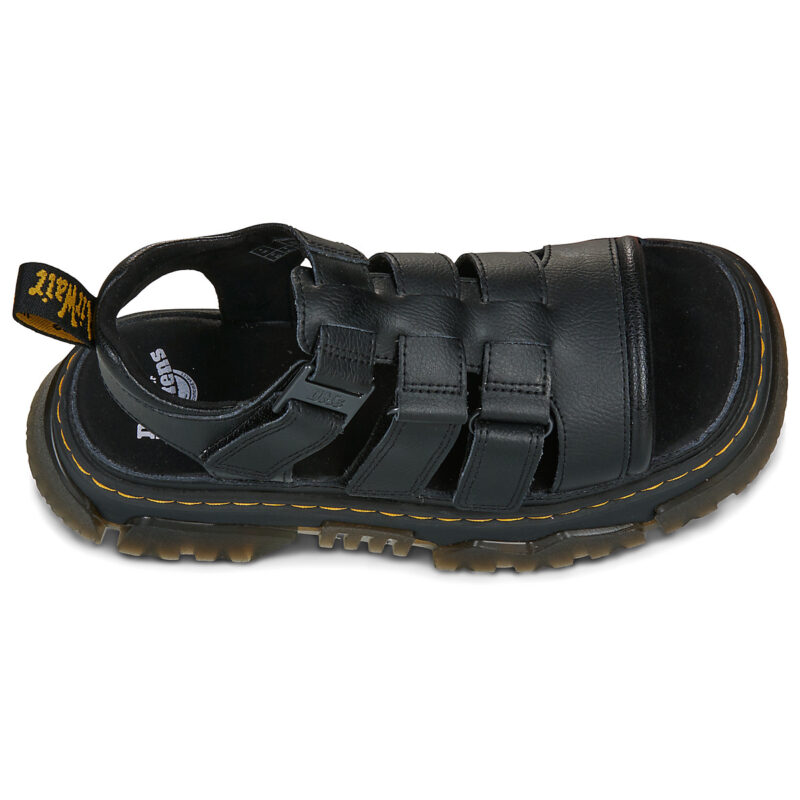 Dr. Martens Mattison 3S Sandal Black Athena Nero Sandali con zeppa Donna - 6