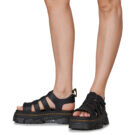 Dr. Martens Mattison 3S Sandal Black Athena Nero Sandali con zeppa Donna - 8