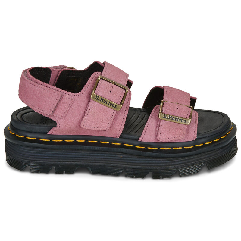 Dr. Martens ZebZag Sandal Dusty Rose EH Suede Rosa Sandali con zeppa Donna - 2