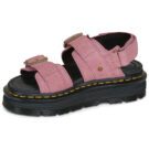 Dr. Martens ZebZag Sandal Dusty Rose EH Suede Rosa Sandali con zeppa Donna - 4