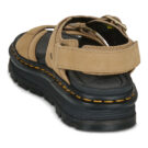 Dr. Martens ZebZag Sandal Savannah Tan EH Suede Beige Sandali con zeppa Donna - 5