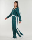 Felpe con cappuccio New Balance INTERLOCK FULL ZIP Verde Felpe con cappuccio Donna - 3