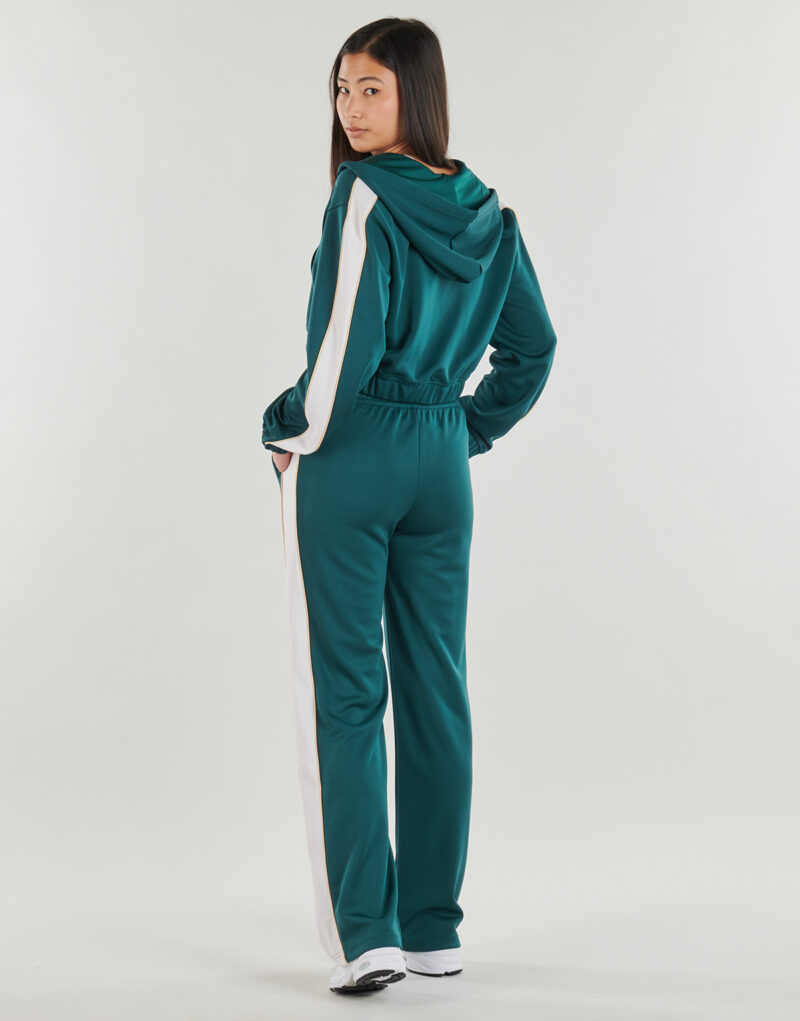 Felpe con cappuccio New Balance INTERLOCK FULL ZIP Verde Felpe con cappuccio Donna - 4