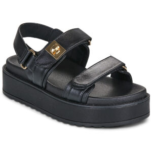 Steve Madden  BIG MONA  Nero -  Sandali con zeppa  Donna