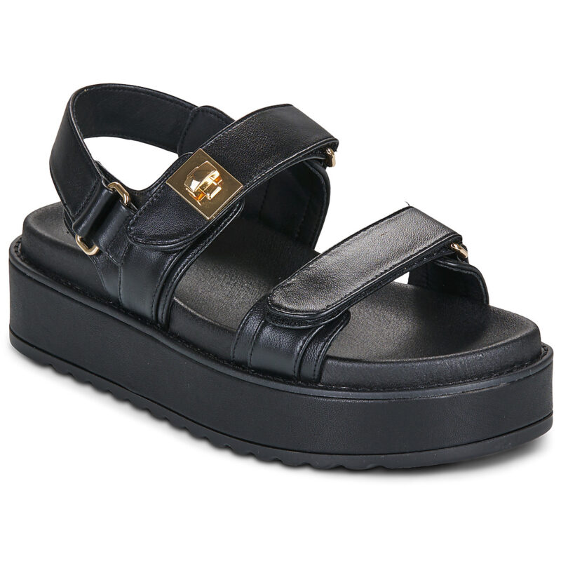 Steve Madden BIG MONA Nero Sandali con zeppa Donna - 1