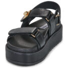Steve Madden BIG MONA Nero Sandali con zeppa Donna - 3