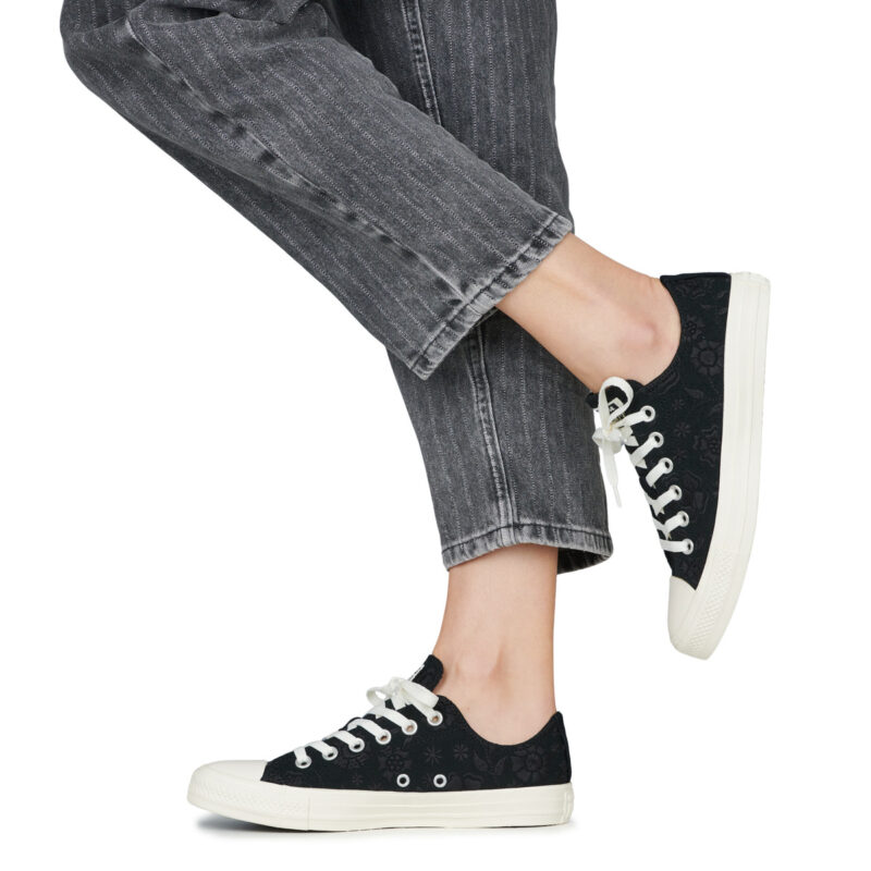 Converse  Chuck Taylor All Star  Nero -  Sneakers basse Donna - 8
