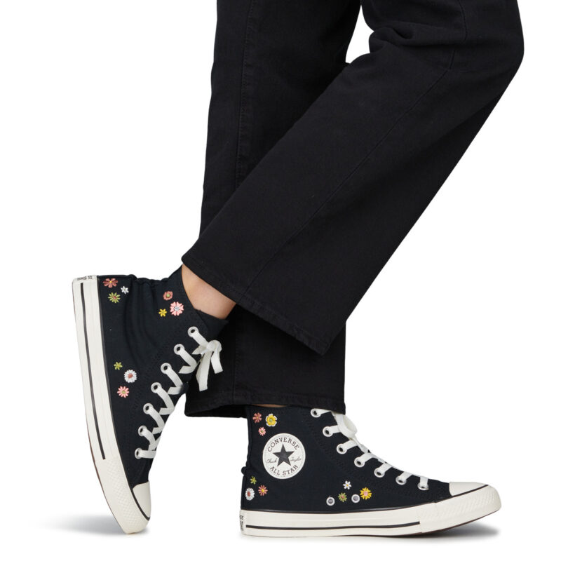 Converse  Chuck Taylor All Star  Nero -  Sneakers alte Donna - 8