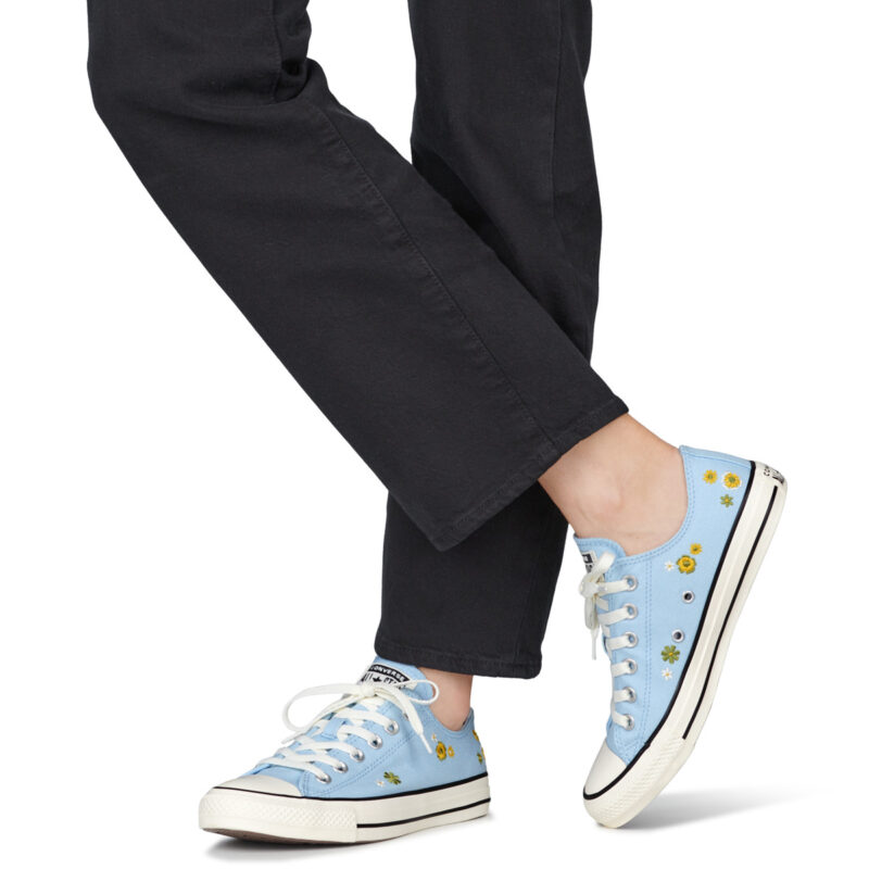 Converse Chuck Taylor All Star Blu Sneakers basse Donna - 8