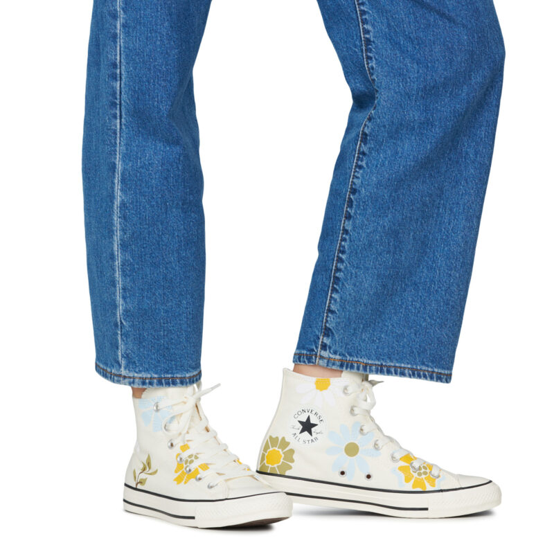 Converse  Chuck Taylor All Star  Beige -  Sneakers alte Donna - 8