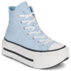 Converse  Chuck Taylor All Star Lift Double Stack  Blu -  Sneakers alte Donna