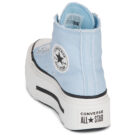 Converse  Chuck Taylor All Star Lift Double Stack  Blu -  Sneakers alte Donna - 5