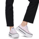 Converse  Chuck Taylor All Star Lift Double Stack  Rosa -  Sneakers basse Donna - 8